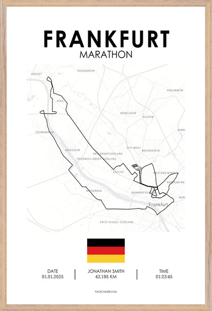 Frankfurt Marathon Poster