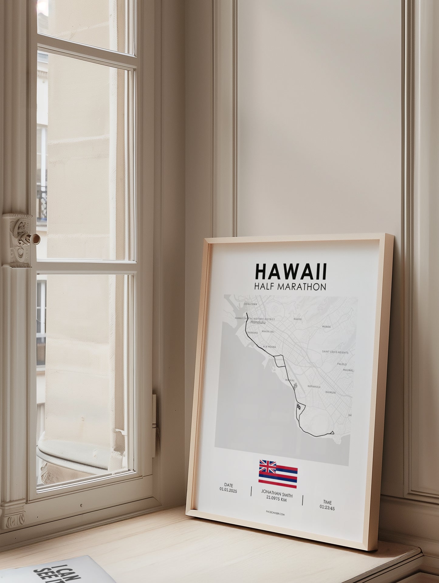 Halbmarathon Hawaii Poster (2025)