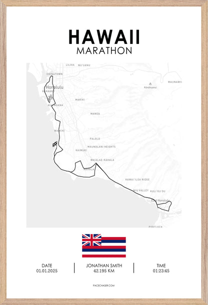 Marathon Hawaii Poster (ab 2023)