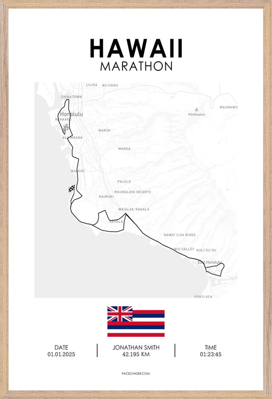Marathon Hawaii Poster (ab 2023)
