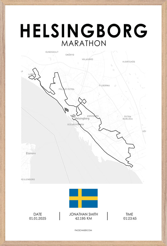Helsingborg Marathon Poster