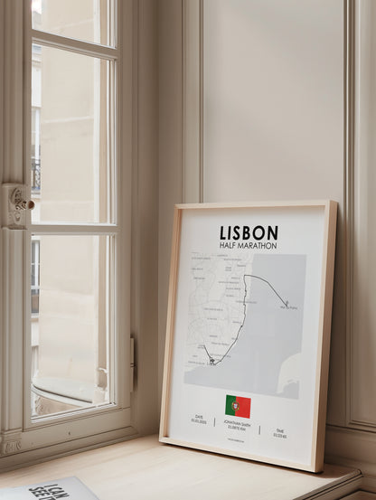 EDP ​​Lisbon Half Marathon Poster