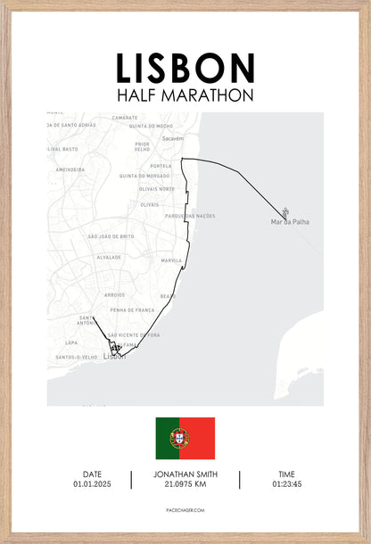 EDP ​​Lisbon Half Marathon Poster
