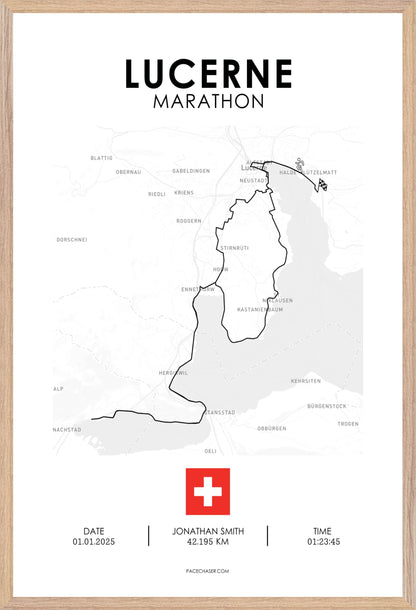 Marathon Luzern Poster