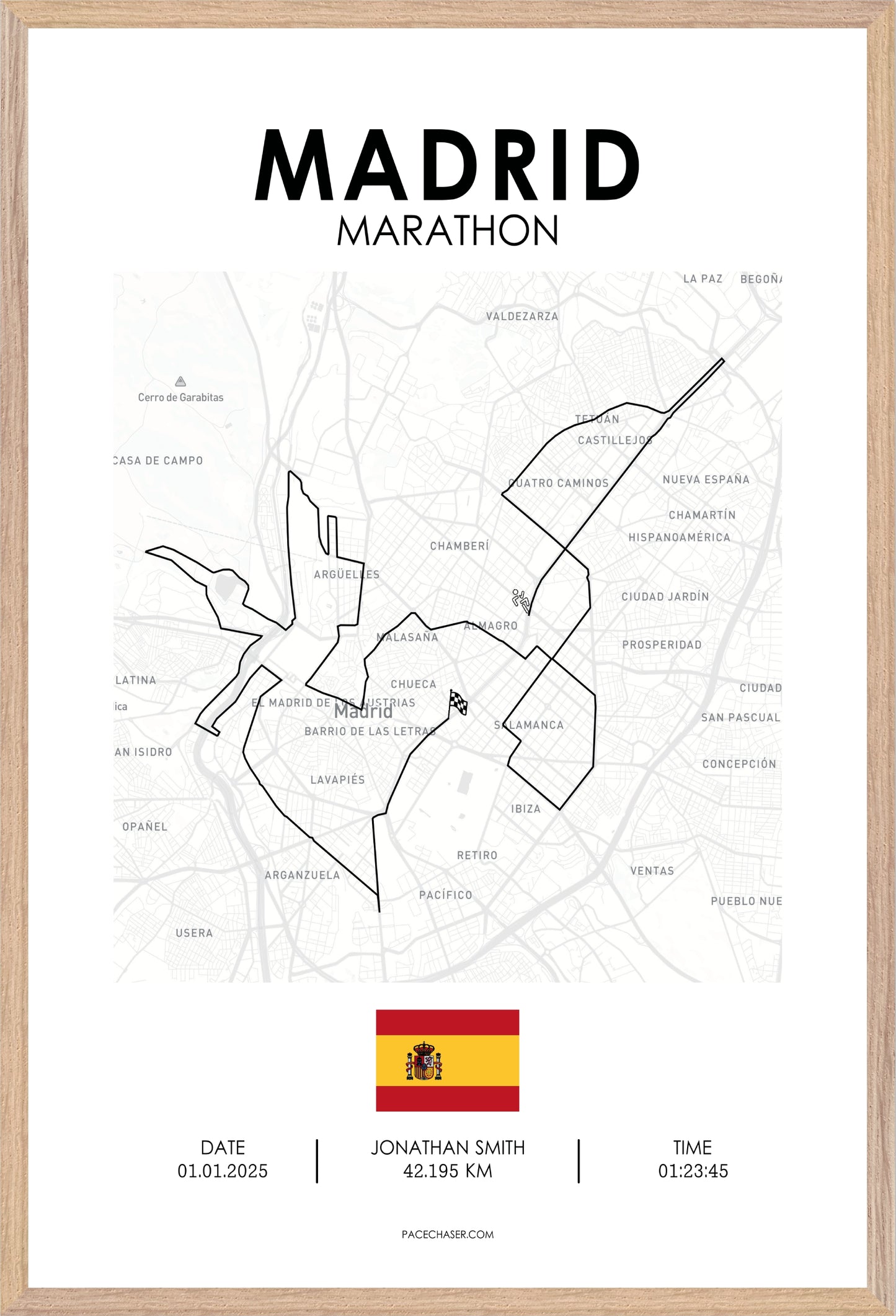 Marathon Madrid Poster