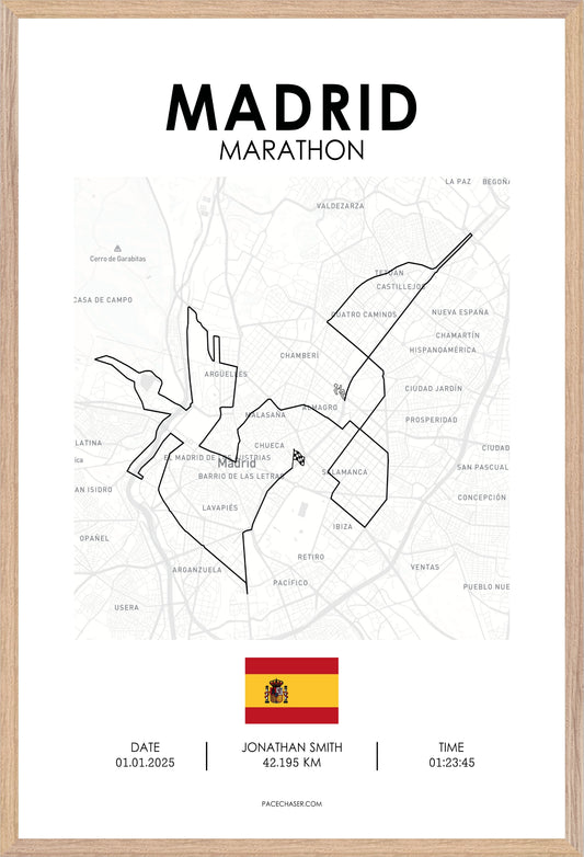 Marathon Madrid Poster