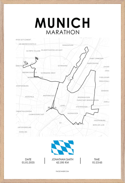 Marathon München Poster (2025)