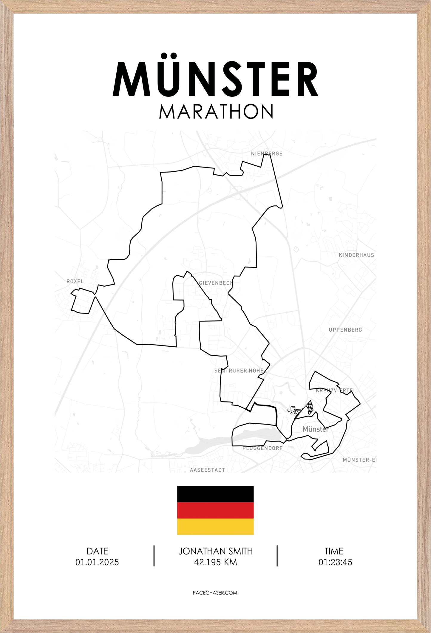 Marathon Münster Poster (2025)
