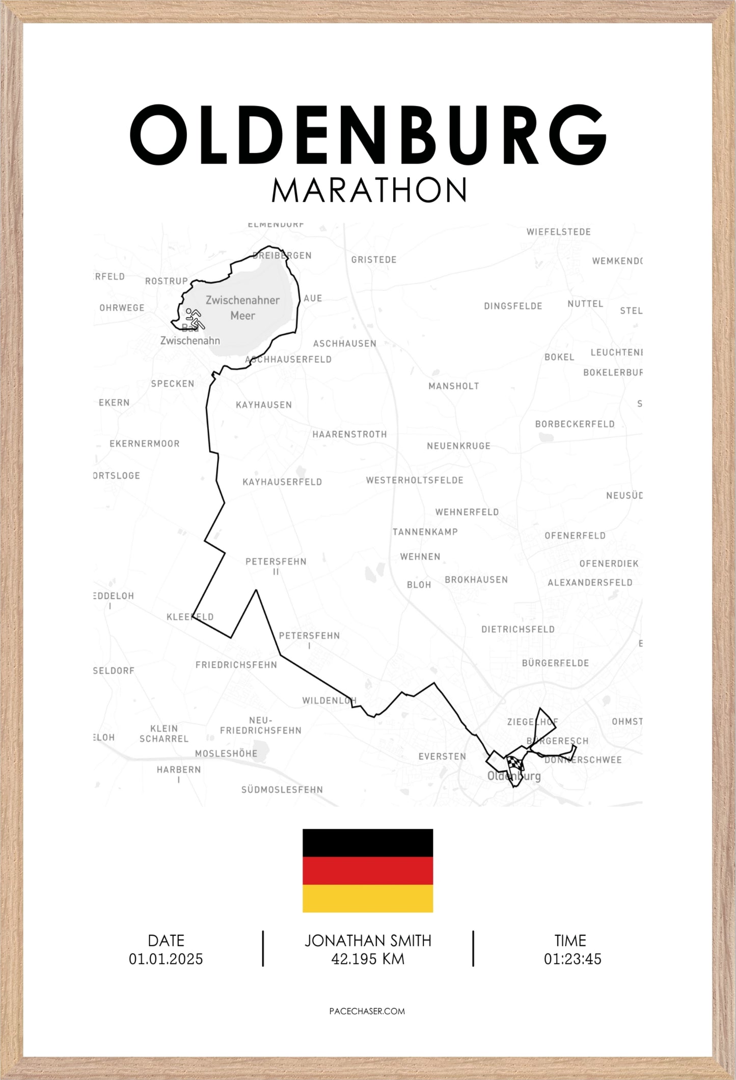 Marathon Oldenburg Poster (2025)