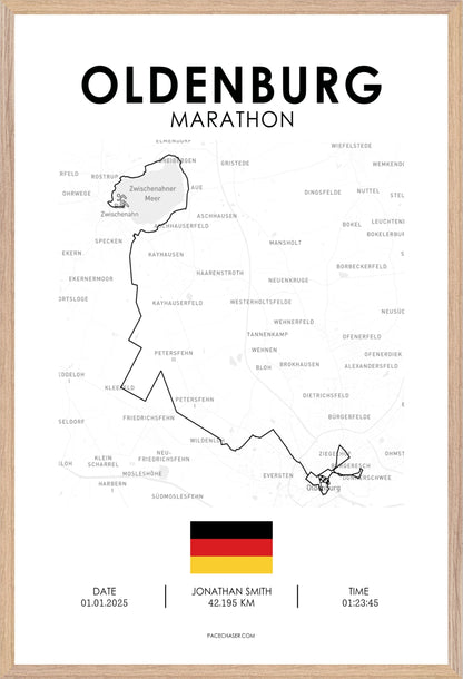 Marathon Oldenburg Poster (2025)