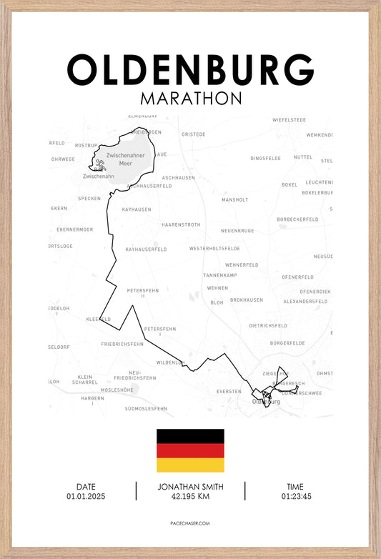 Marathon Oldenburg Poster (2025)