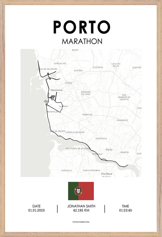 Marathon Porto Poster