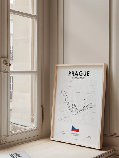 Prague Marathon Poster