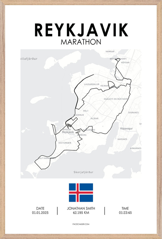 Marathon Reykjavik Poster