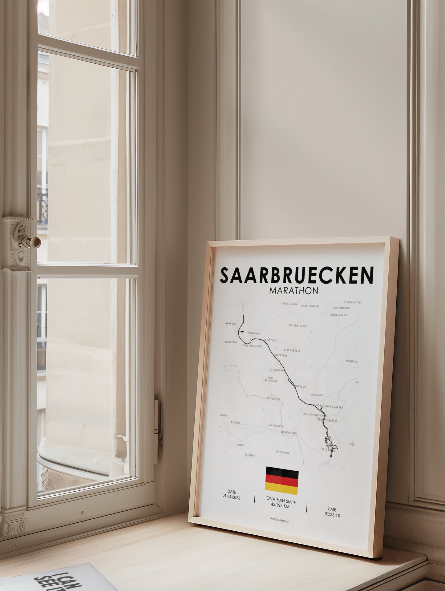 Marathon Saarbrücken Poster (2025)