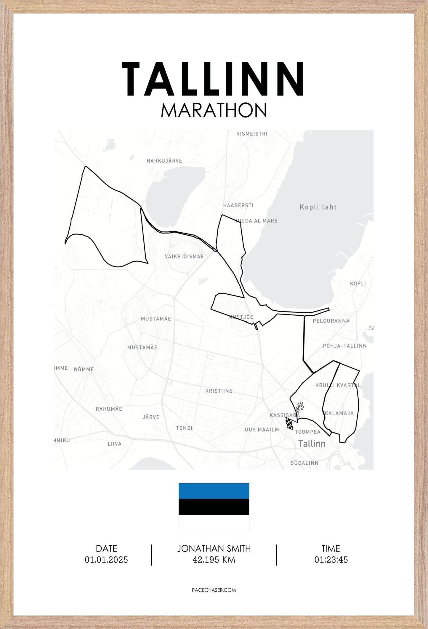 Tallinn Marathon Poster