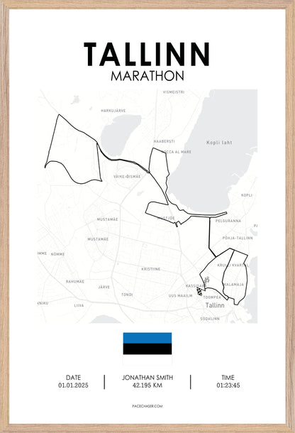 Tallinn Marathon Poster