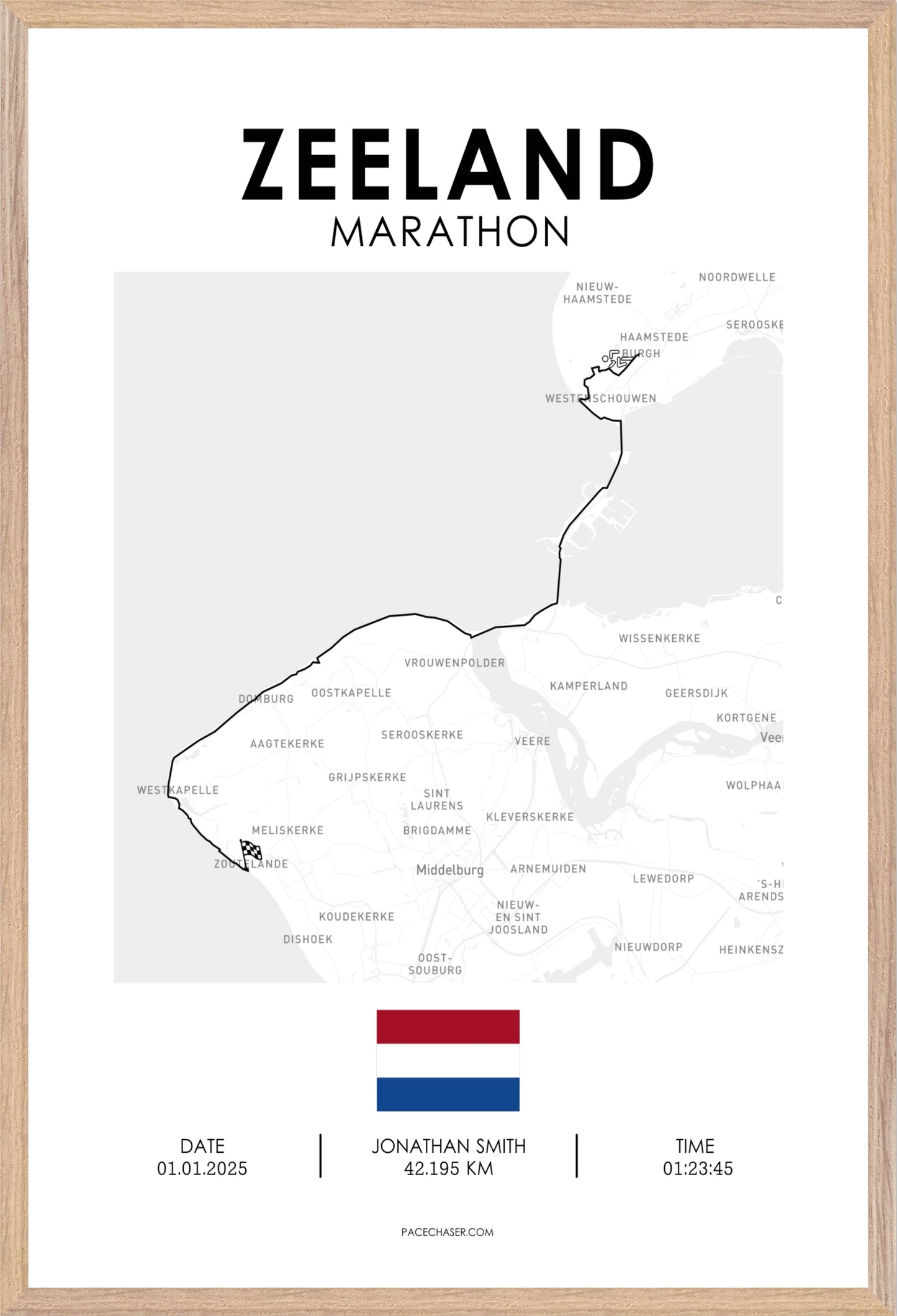 Marathon Zeeland/Zoulande Poster (2025)