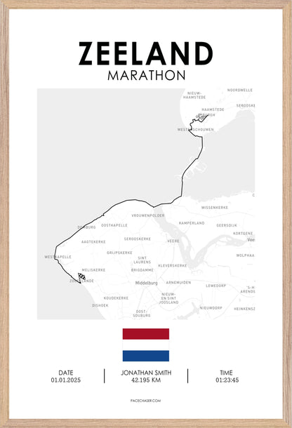 Marathon Zeeland/Zoulande Poster (2025)