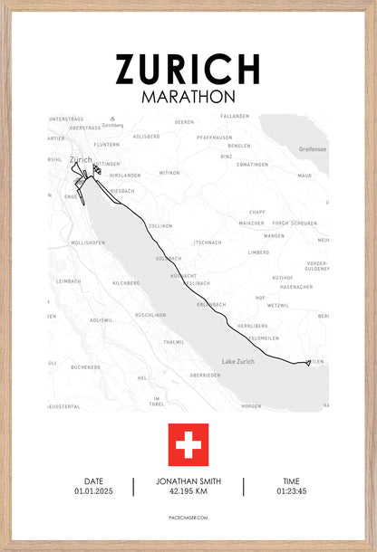 Zurich Marathon Poster