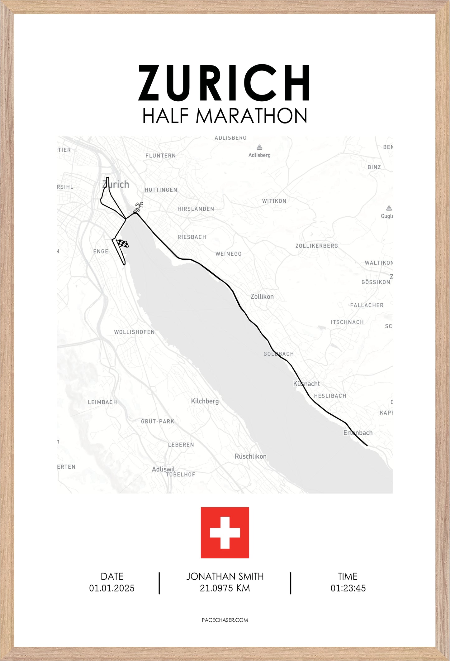 Zurich Half Marathon Poster