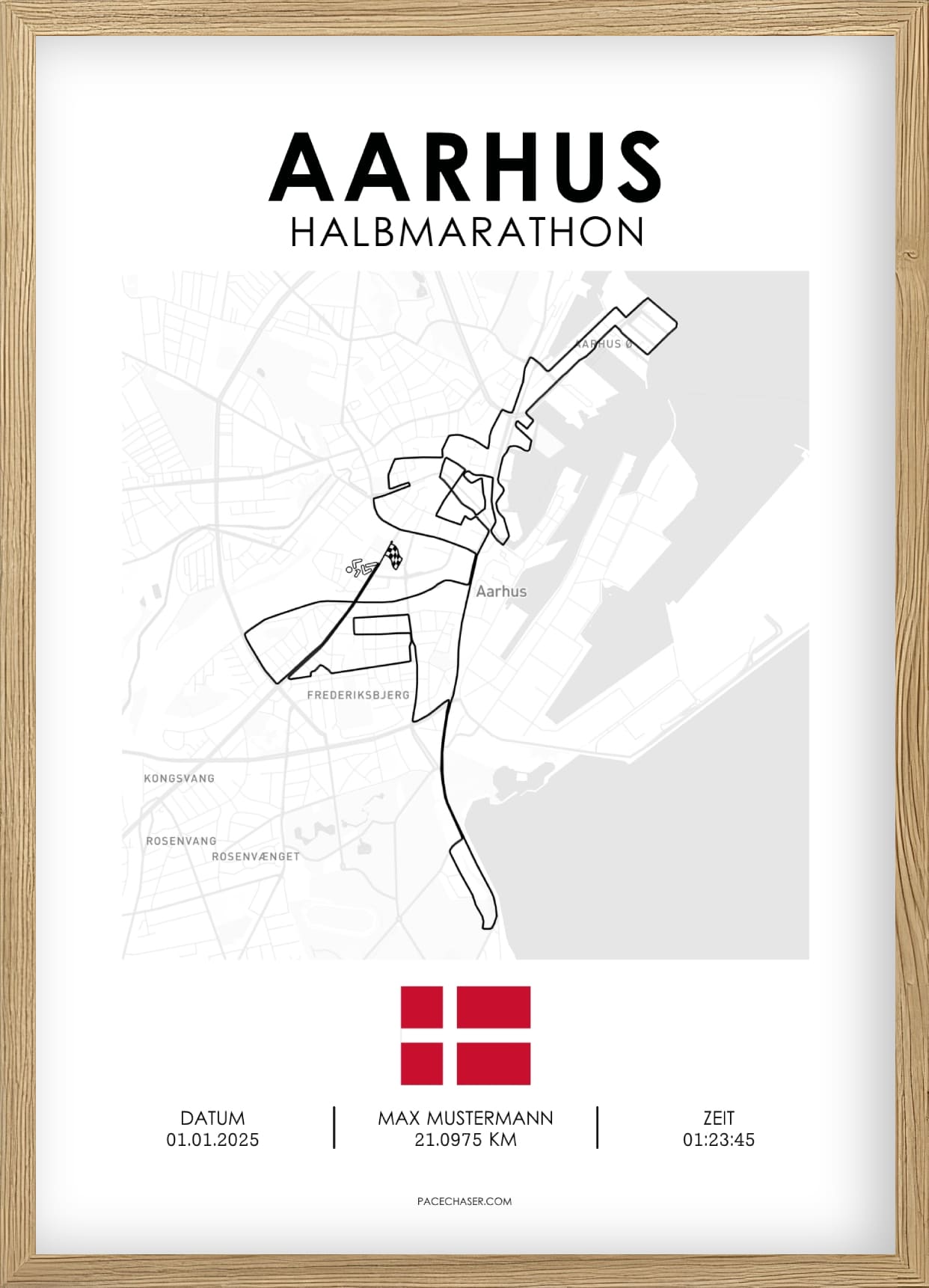 Aarhus Half Marathon Poster