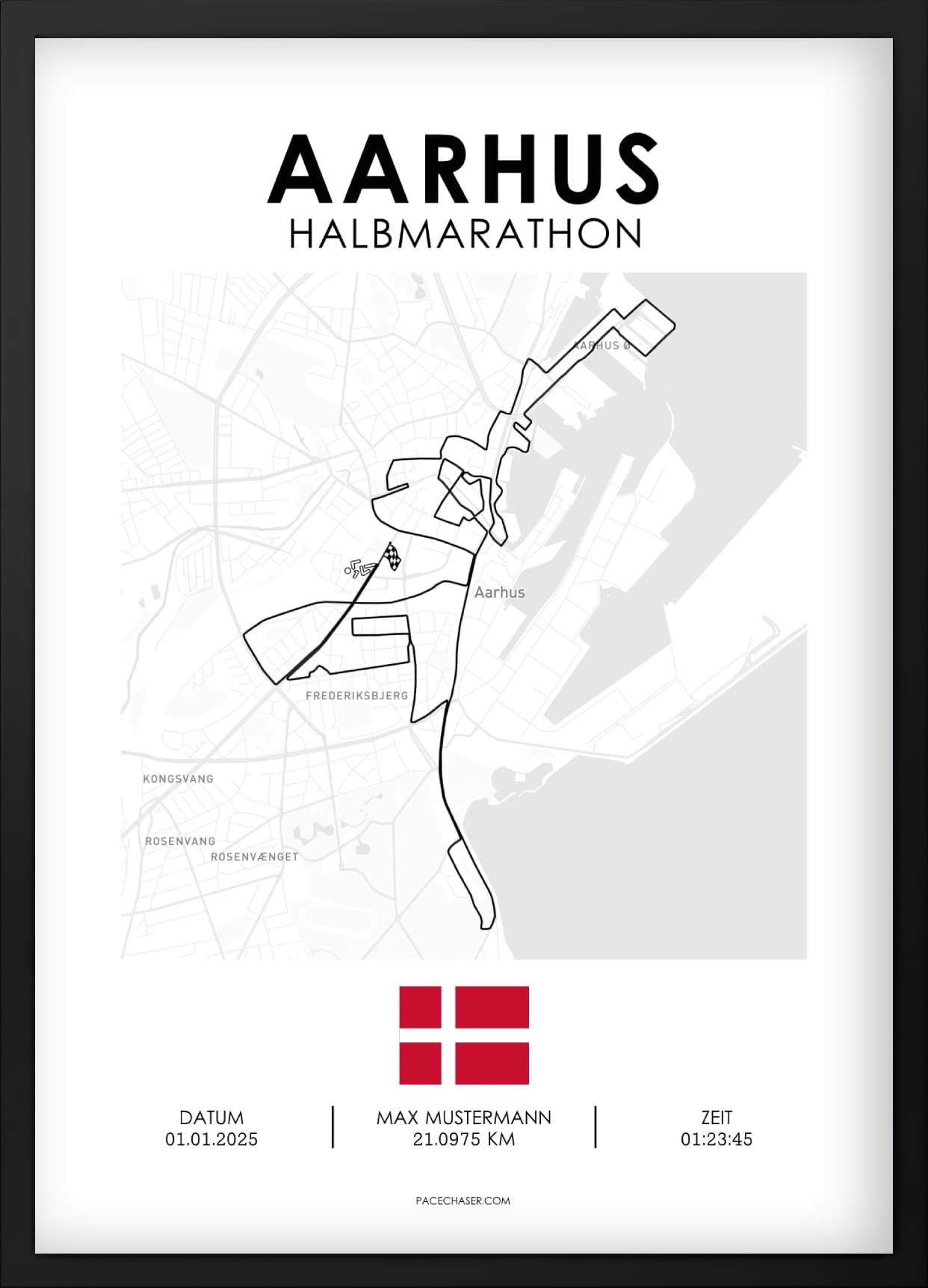Aarhus Half Marathon Poster