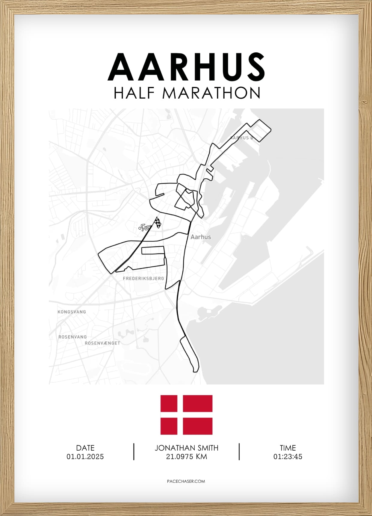 Aarhus Half Marathon Poster