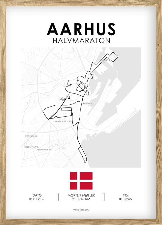 Aarhus Half Marathon Poster