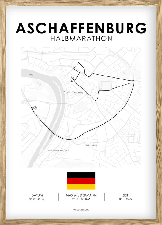 Aschaffenburg Half Marathon Poster
