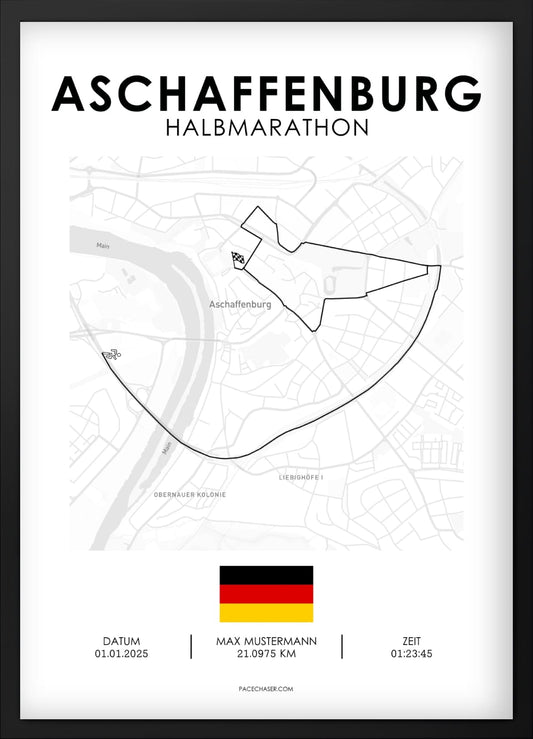 Aschaffenburg Half Marathon Poster