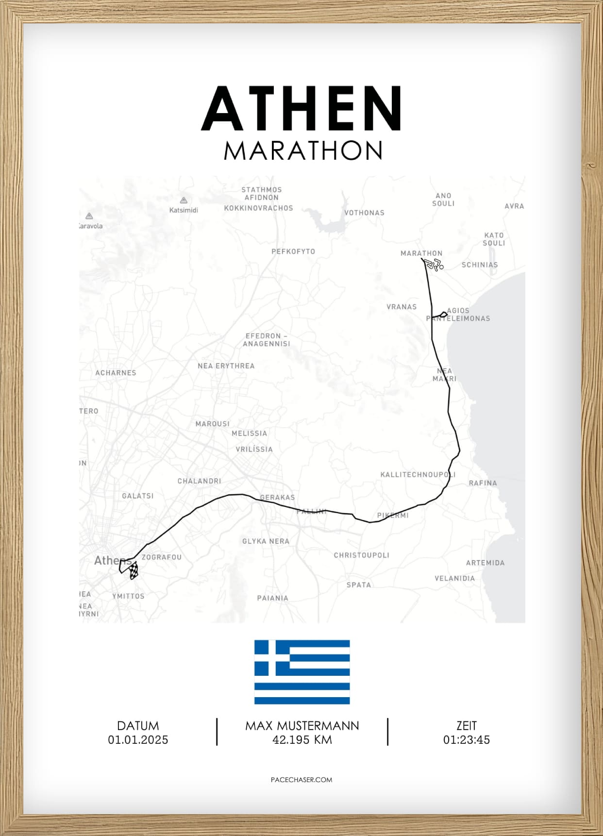 Marathon Athen Poster
