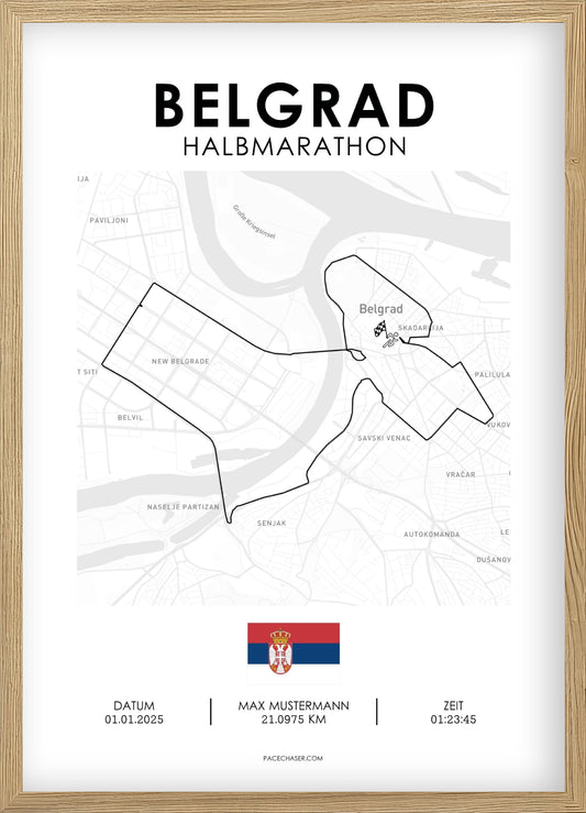 Belgrade Half Marathon Poster