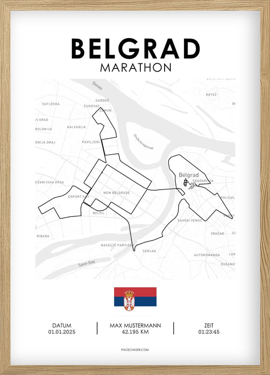 Maraton Beograd Plakat (fra 2025)