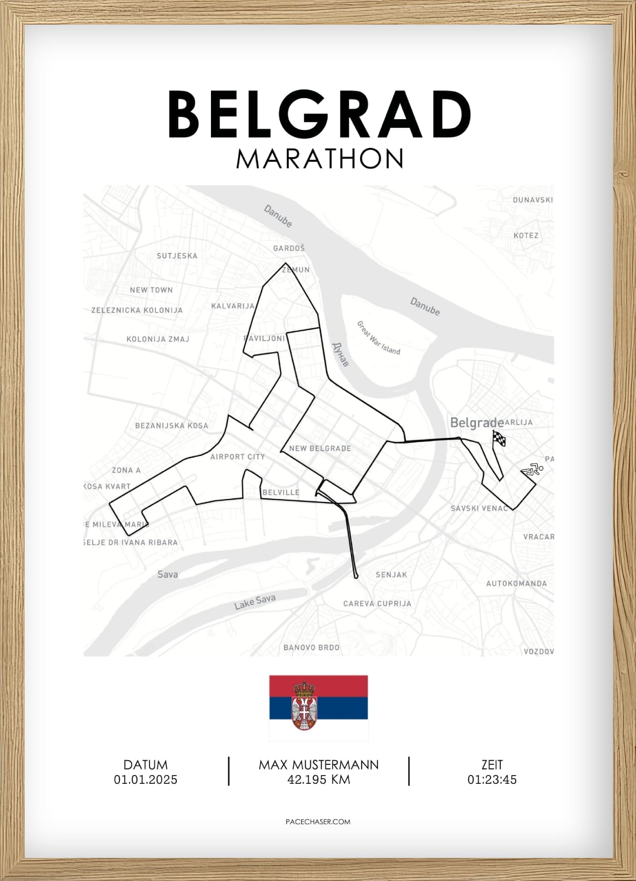 Marathon Belgrad Poster