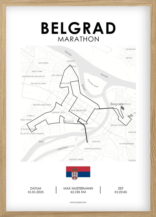 Marathon Belgrad Poster