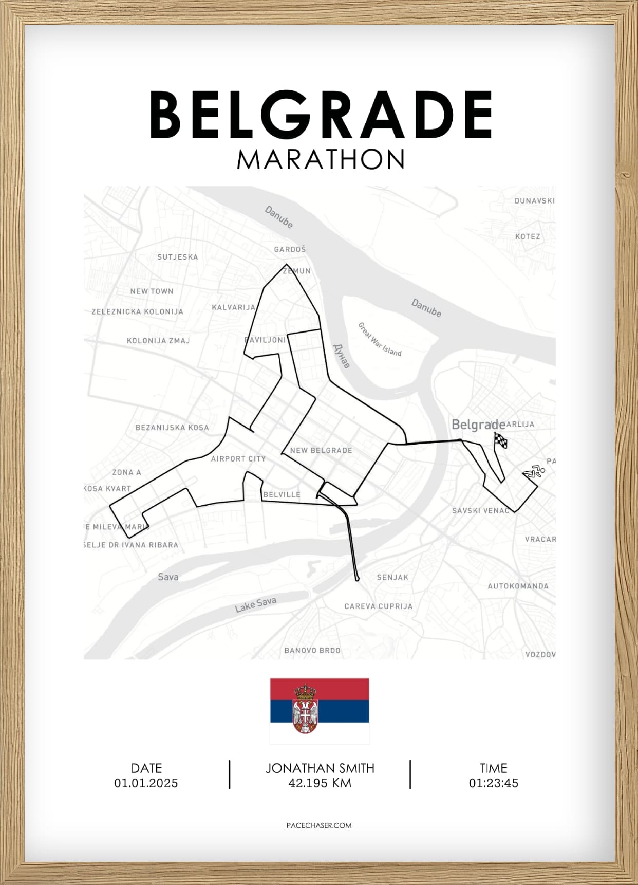 Marathon Belgrad Poster