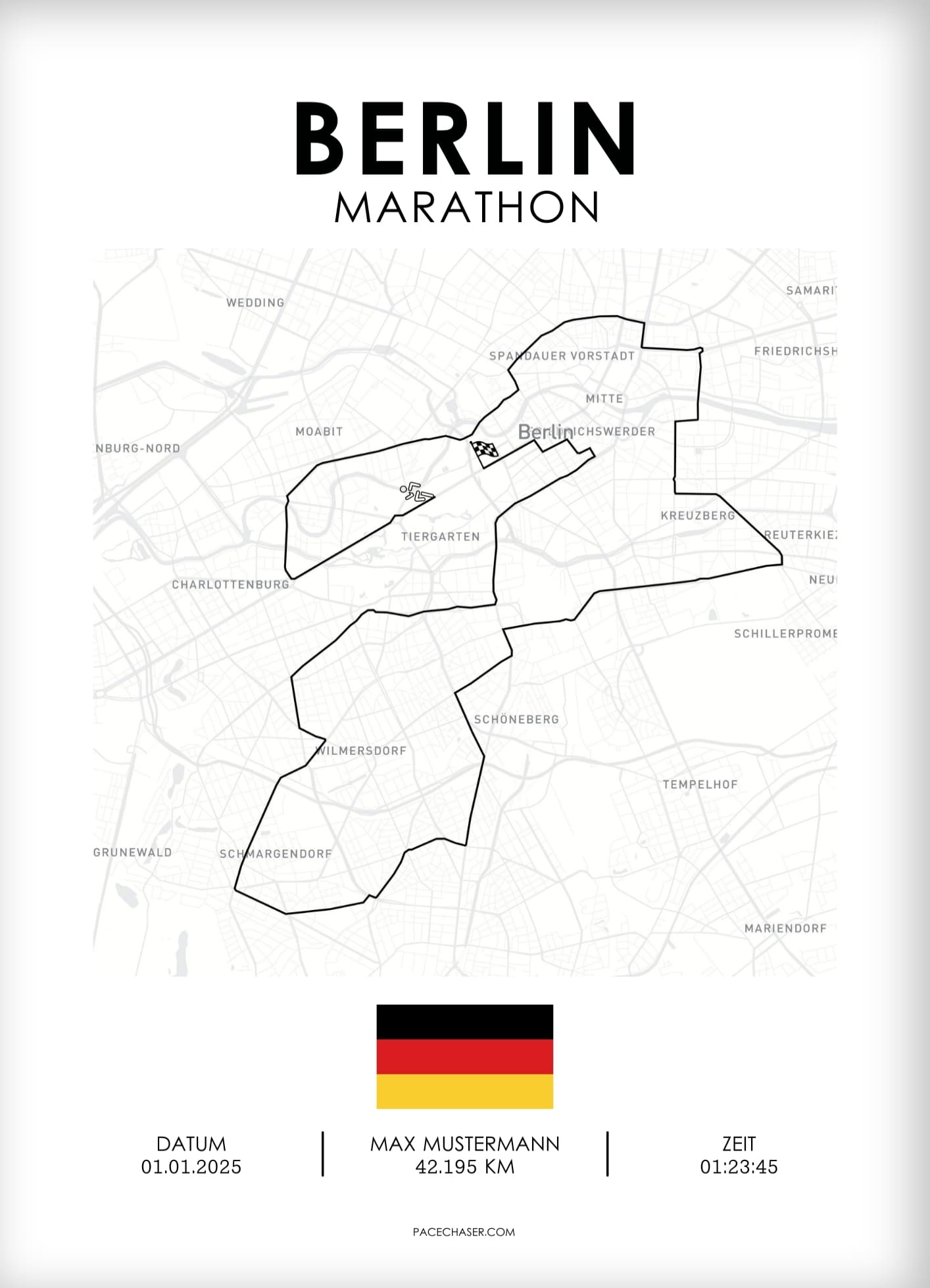 Berlin Marathon Poster