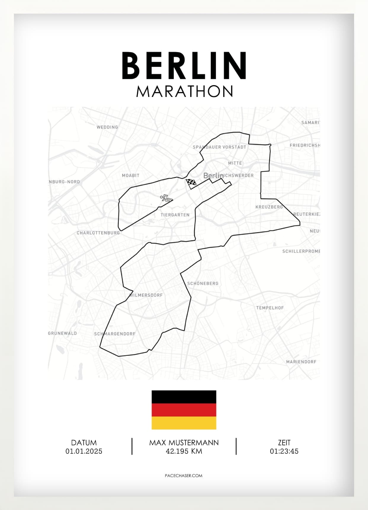 Berlin Marathon Poster