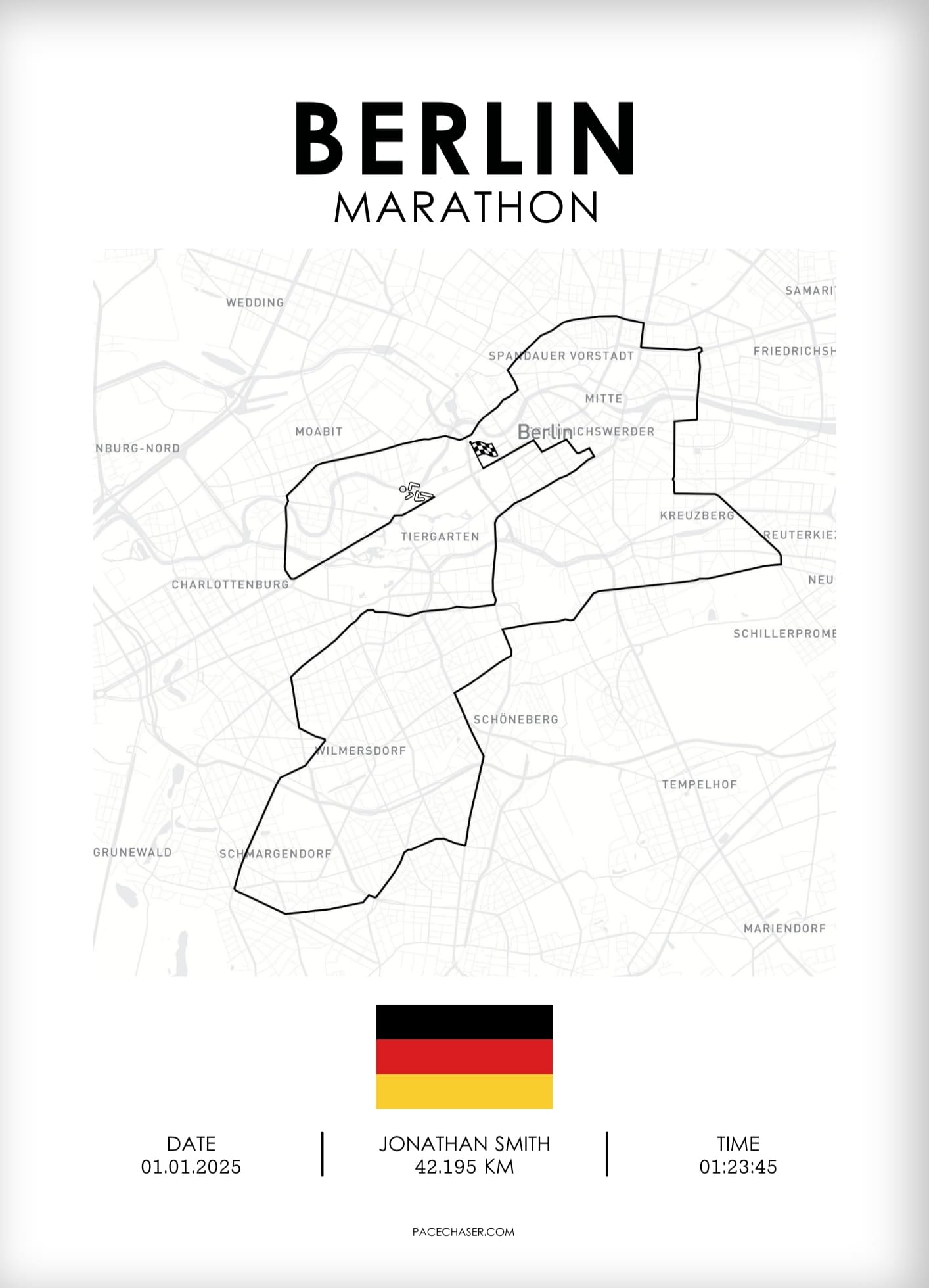 Berlin Marathon Poster