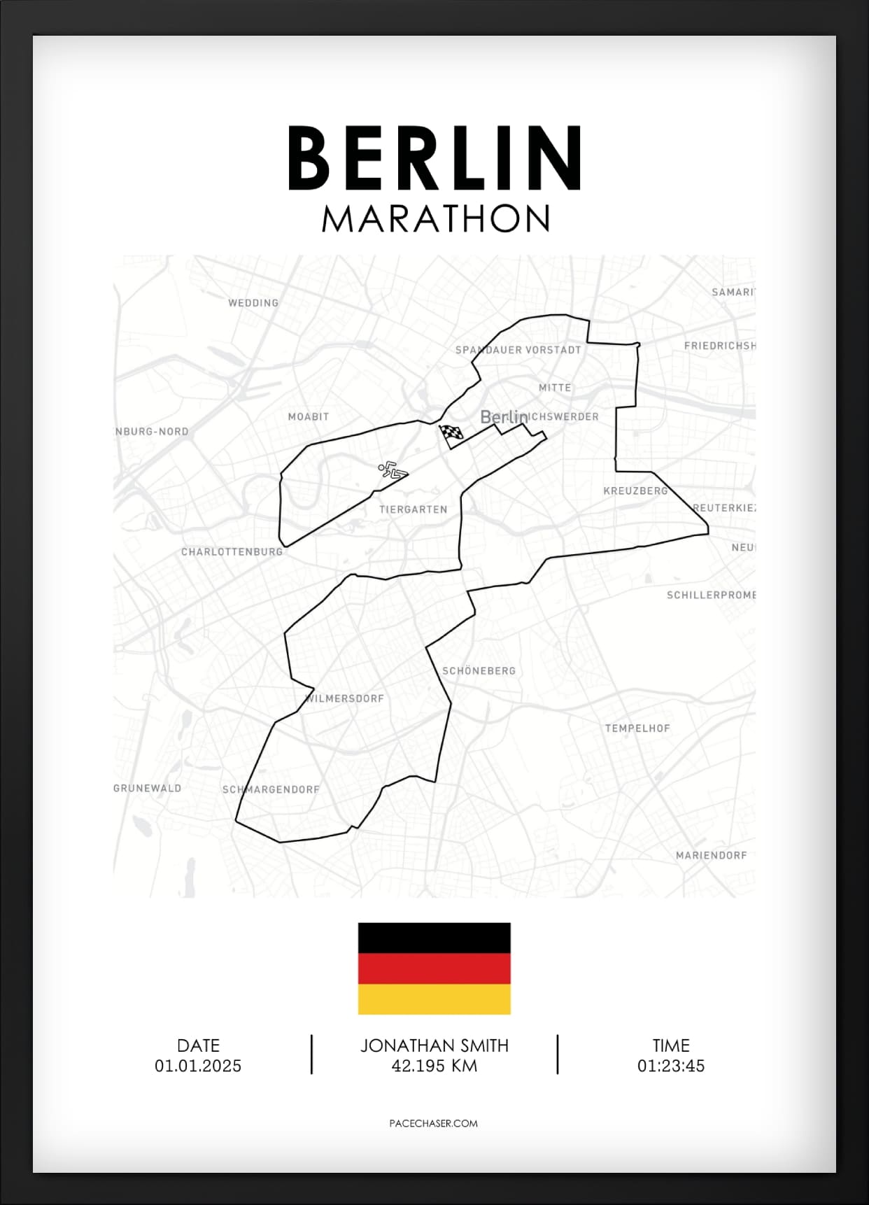 Berlin Marathon Poster
