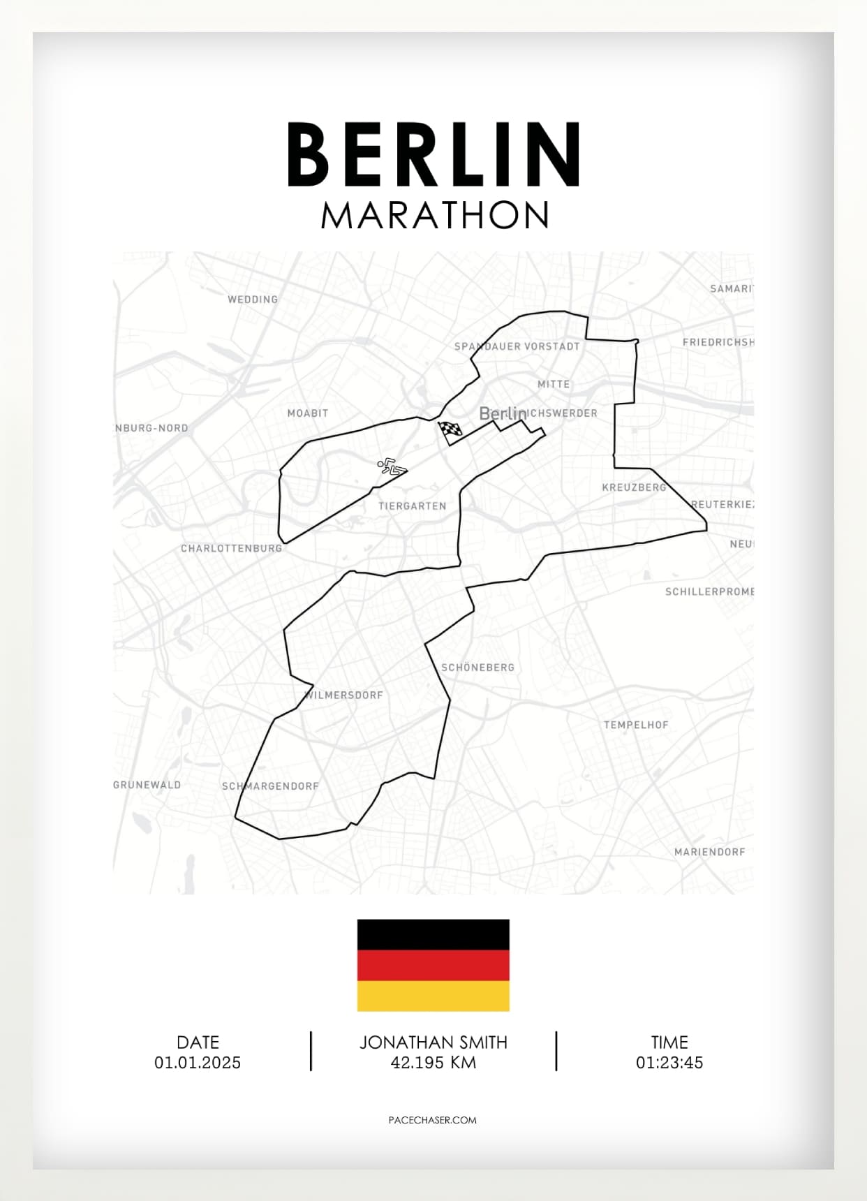 Berlin Marathon Poster