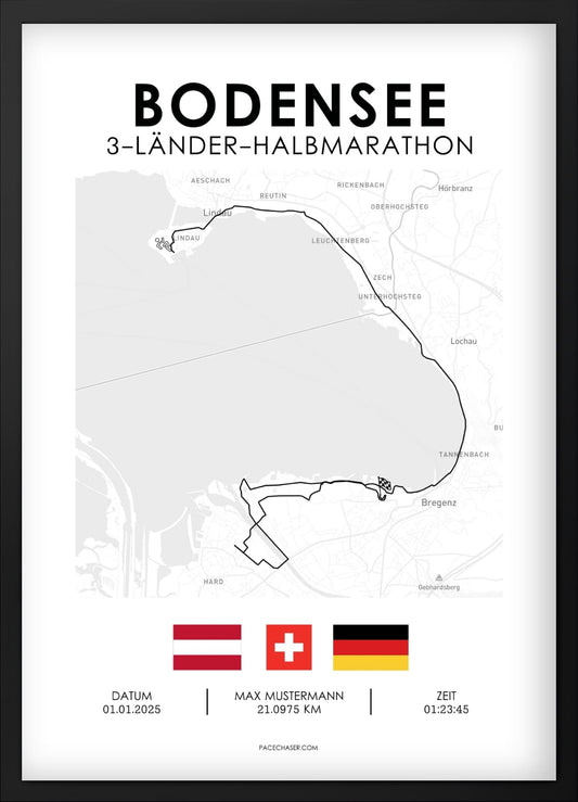 Halbmarathon Bodensee Poster (ab 2024)