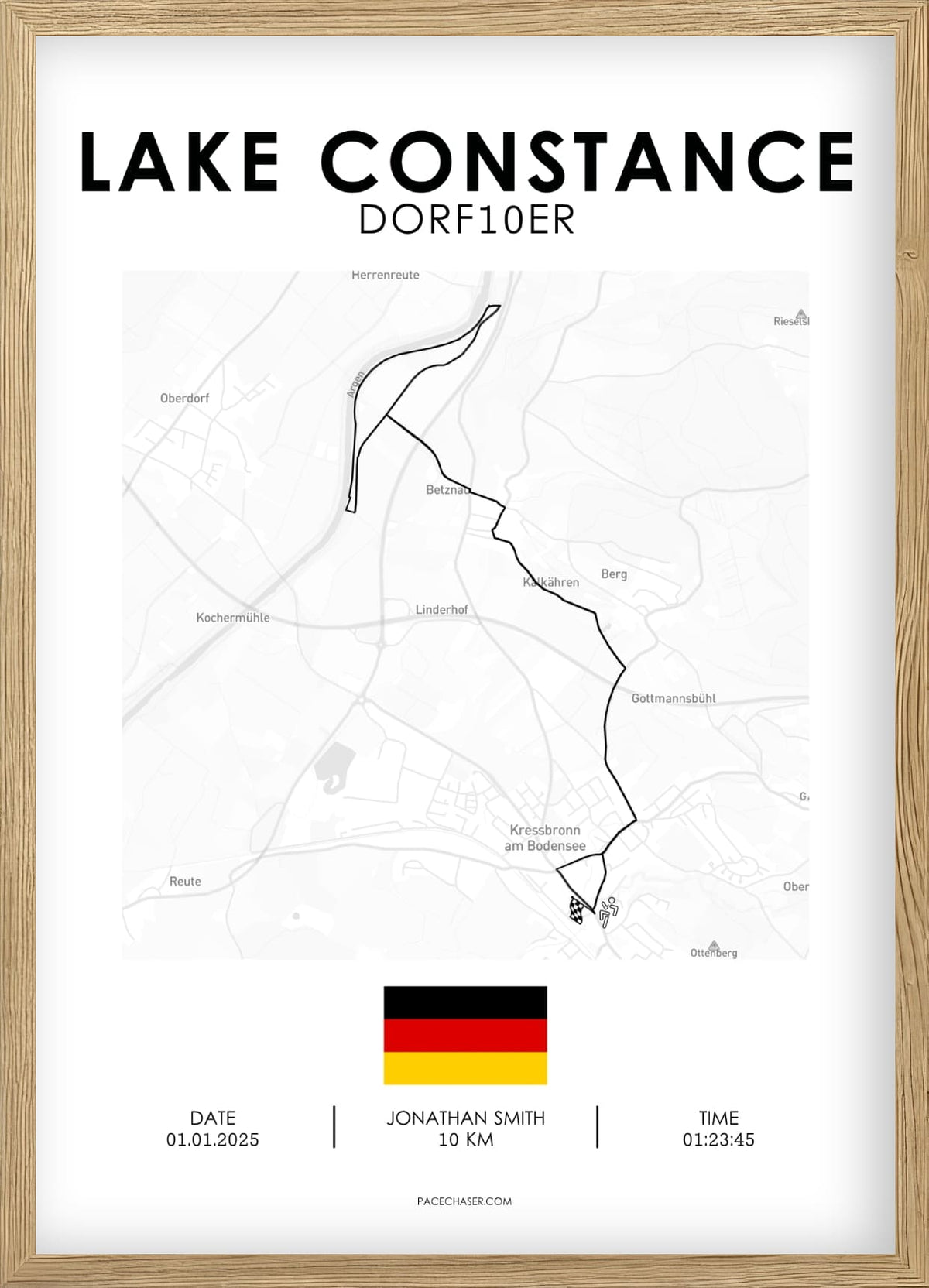 Bodensee (Kressbronn) Laufposter