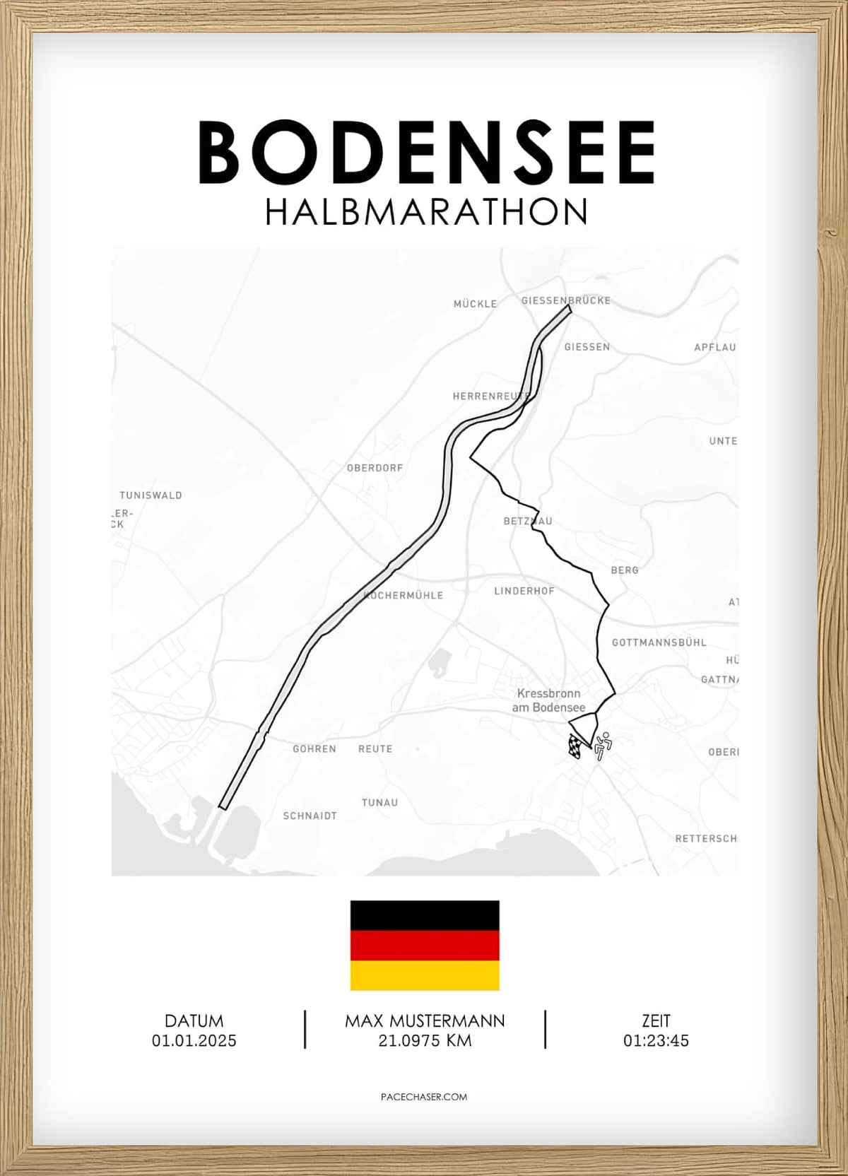 Bodensee (Kressbronn) Laufposter