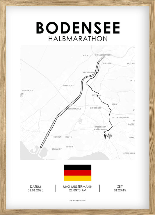 Bodensee (Kressbronn) Laufposter