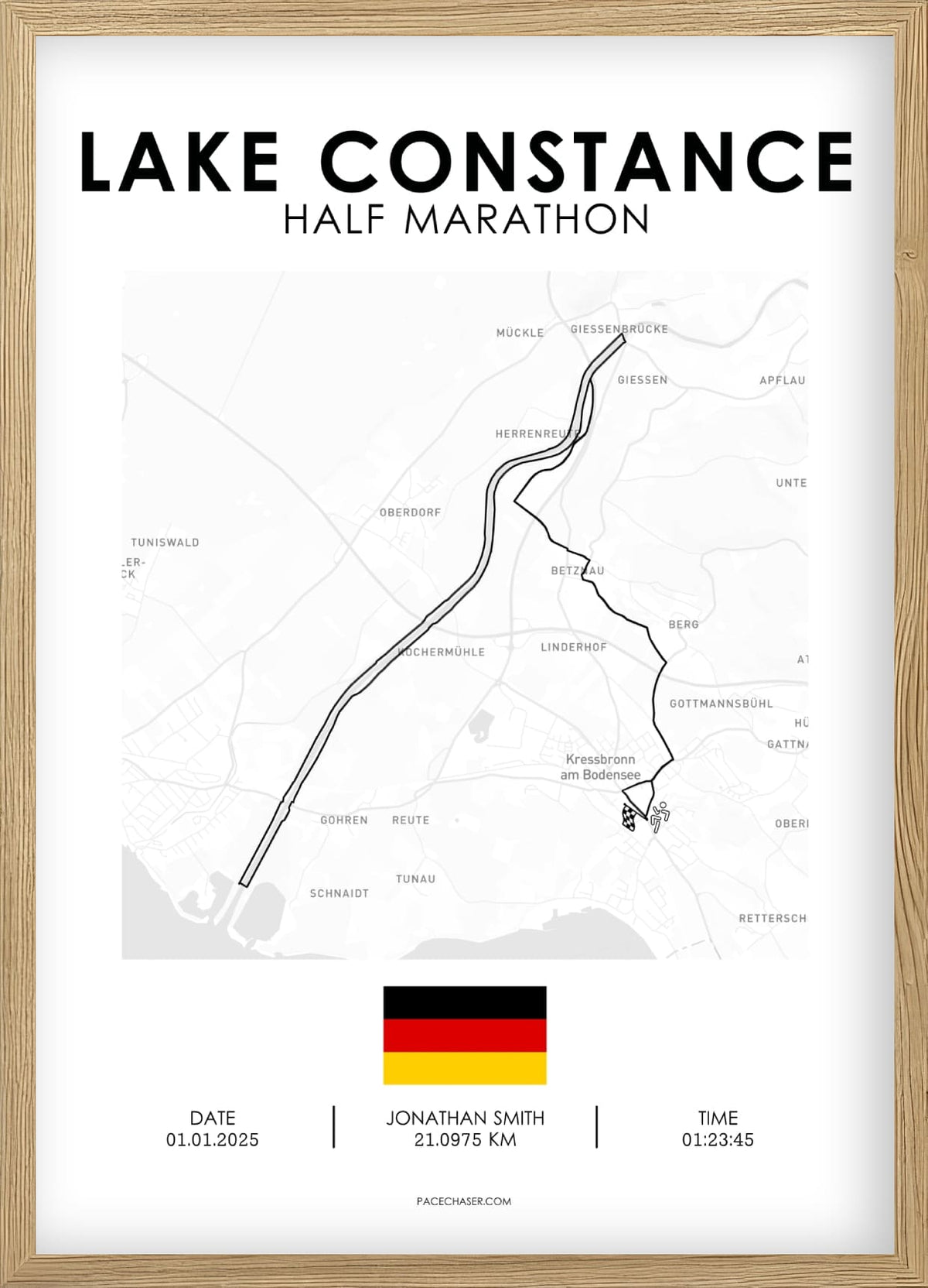 Bodensee (Kressbronn) Laufposter