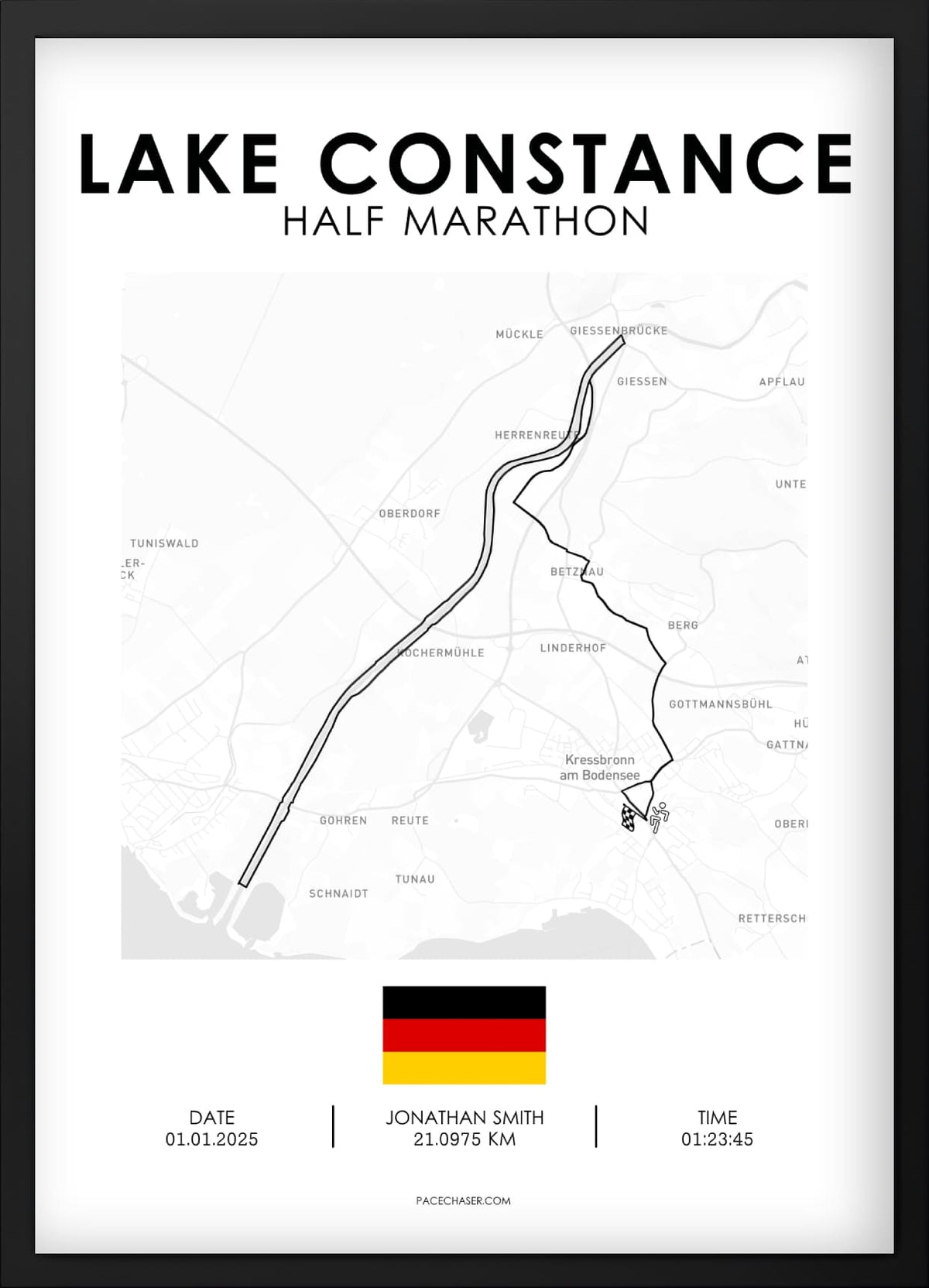 Bodensee (Kressbronn) Laufposter