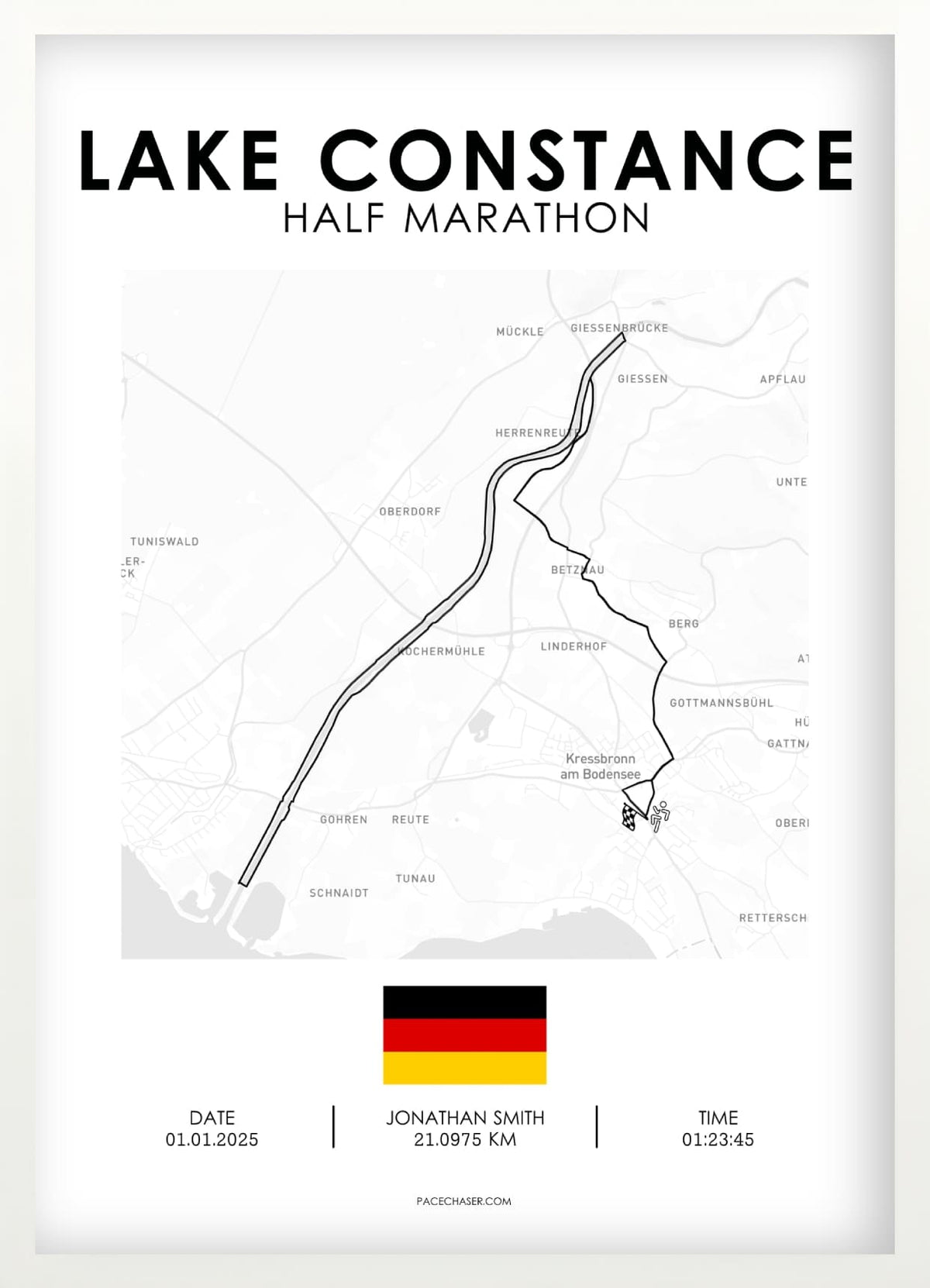 Bodensee (Kressbronn) Laufposter