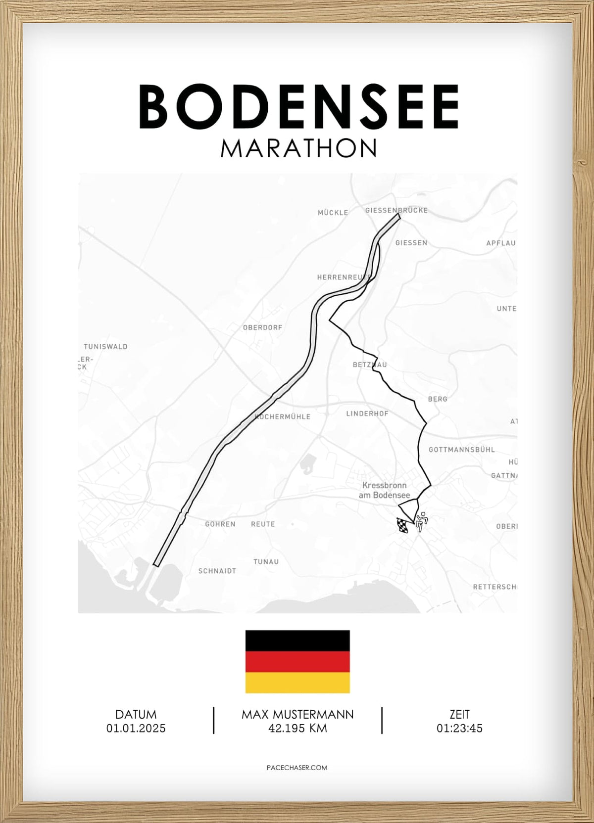 Bodensee (Kressbronn) Laufposter